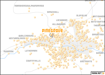 map of Pine Grove