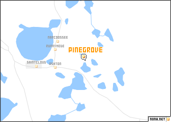 map of Pine Grove