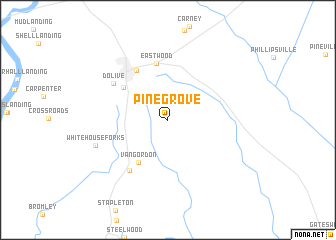 map of Pine Grove