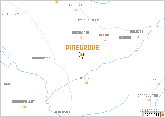 map of Pine Grove