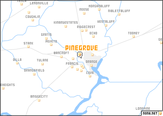 map of Pine Grove