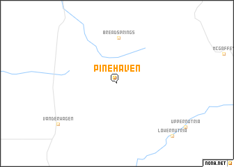 map of Pinehaven