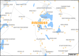 map of Pine Haven