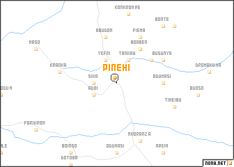map of Pinehi