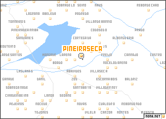 map of Piñeira Seca