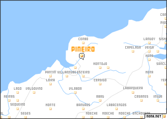 map of Piñeiro