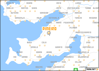 map of Piñeiro