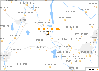 map of Pine Meadow