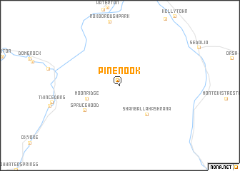 map of Pine Nook