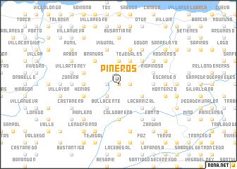 map of Piñeros