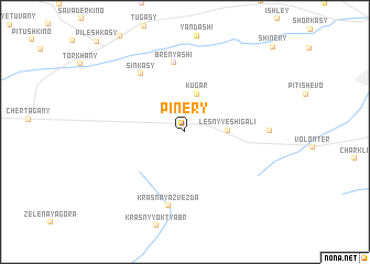 map of Pinery