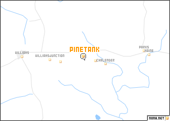 map of Pine Tank
