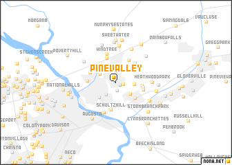 map of Pine Valley