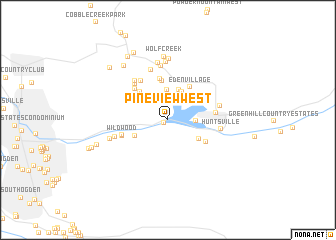 map of Pine View West