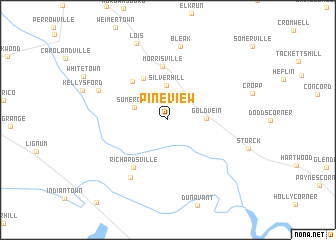 map of Pine View