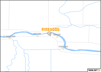 map of Pinewood