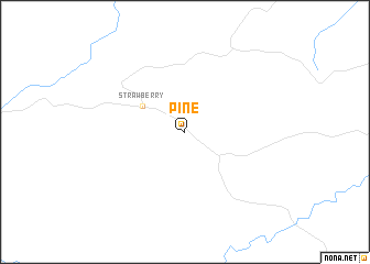 map of Pine