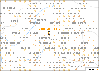 map of Pingalella