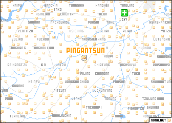 map of P\