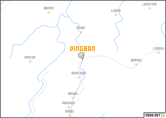 map of Pingban