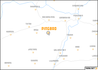 map of Pingbao