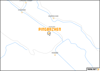 map of Pingbazhen