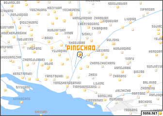 map of Pingchao