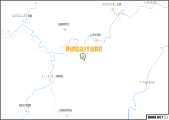 map of Pingdituan