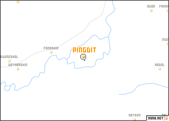 map of Ping Dit