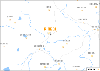 map of Pingdi