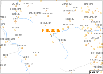 map of Ping-dong