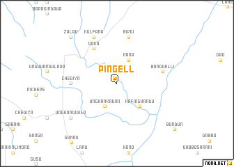 map of Pingell