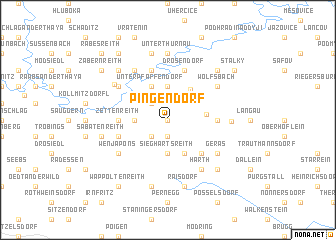 map of Pingendorf