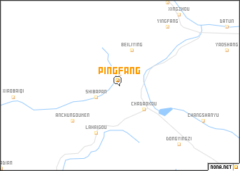 map of Pingfang