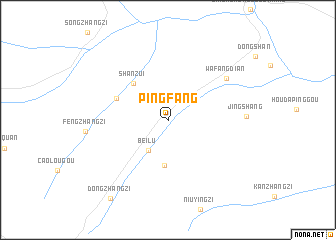 map of Pingfang