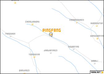 map of Pingfang