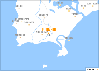 map of Pinghai