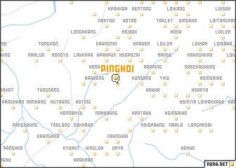 map of Pinghoi
