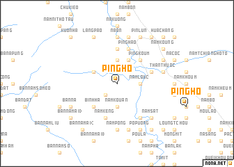 map of Ping Ho