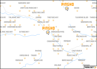 map of Ping Ho