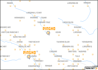 map of Ping Ho