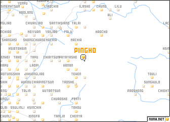 map of P\