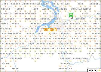 map of P\