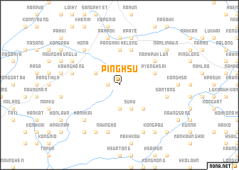 map of Ping-hsu