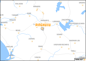 map of Pinghuxu