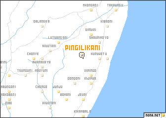 map of Pingilikani