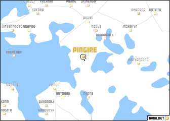 map of Pingire