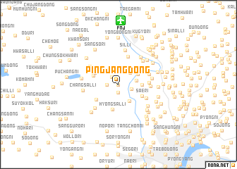map of Pingjang-dong