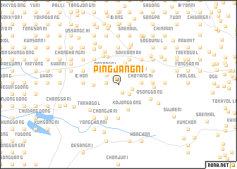 map of Pingjang-ni