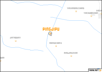 map of Pingjipu